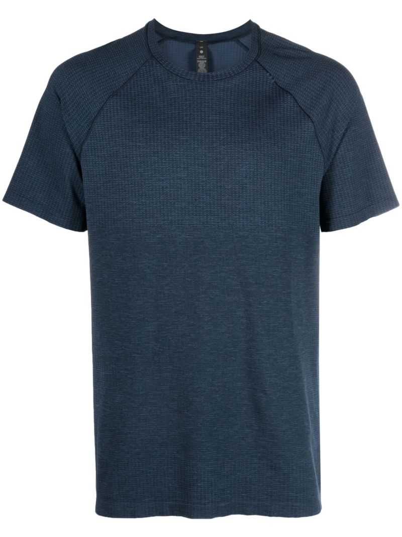 Blue Metal Vent Tech Running T-shirt