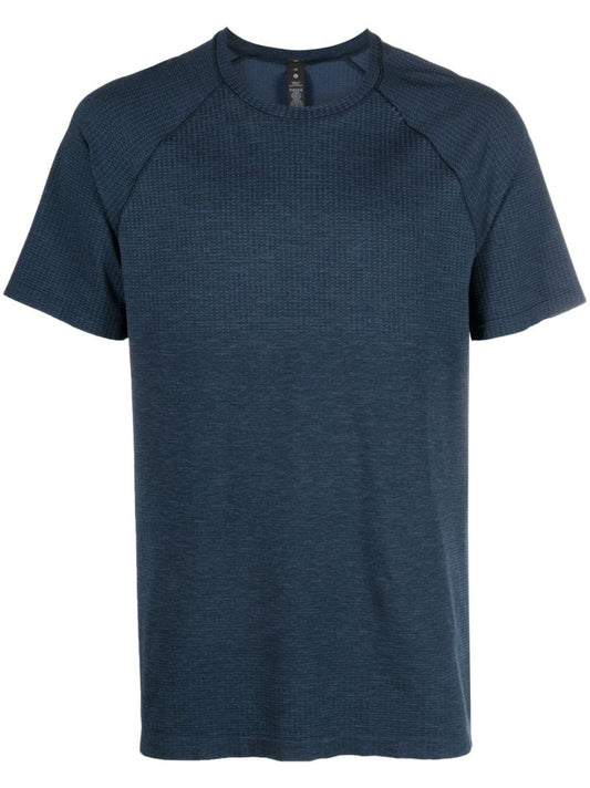 Blue Metal Vent Tech Running T-shirt