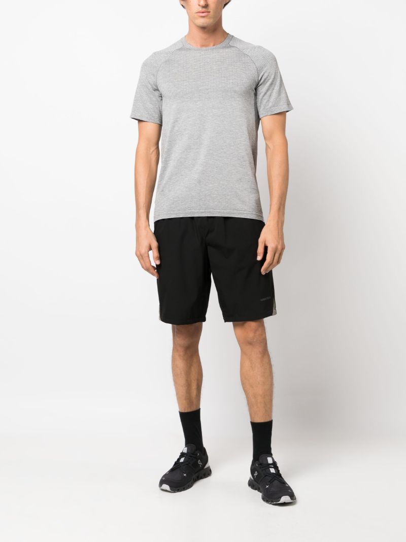 Grey Metal Vent Tech Running T-shirt