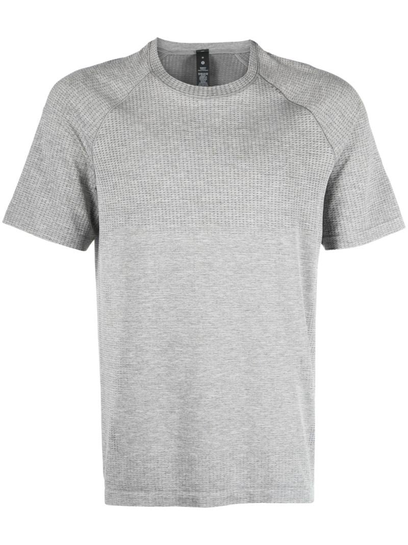 Grey Metal Vent Tech Running T-shirt