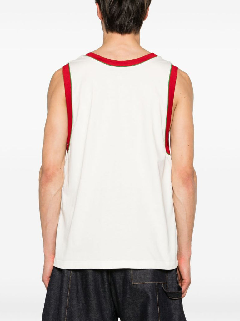 Neutral Interlockign G Print Tank Top