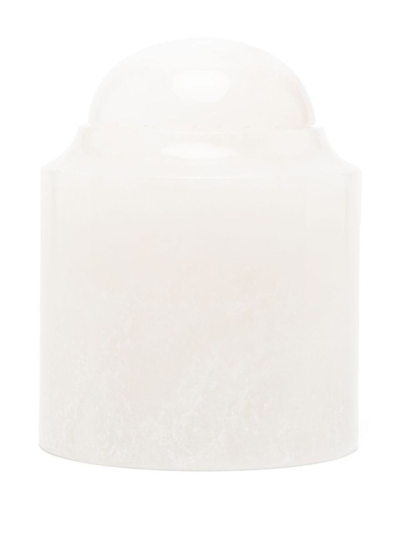 White Trento Fig Verde Scented Candle