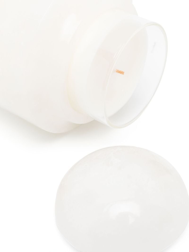 White Trento Fig Verde Scented Candle