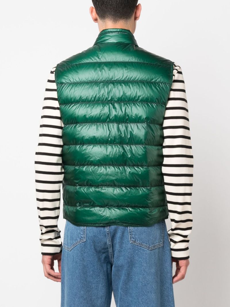 Green Padded Gilet