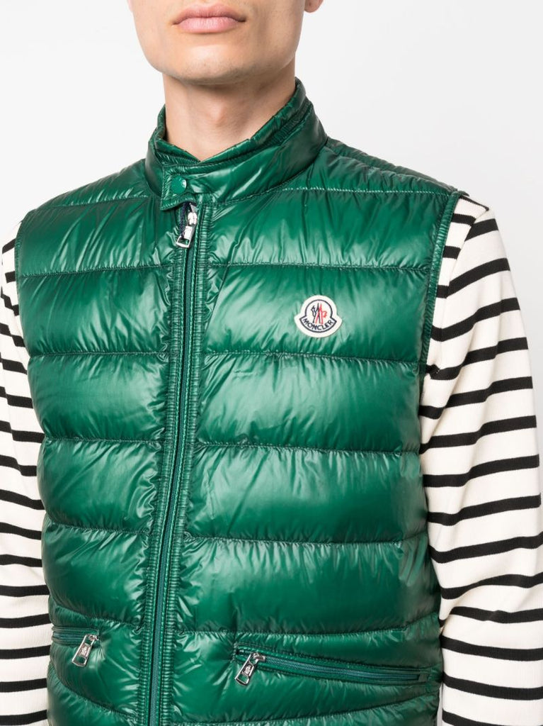 Green Padded Gilet