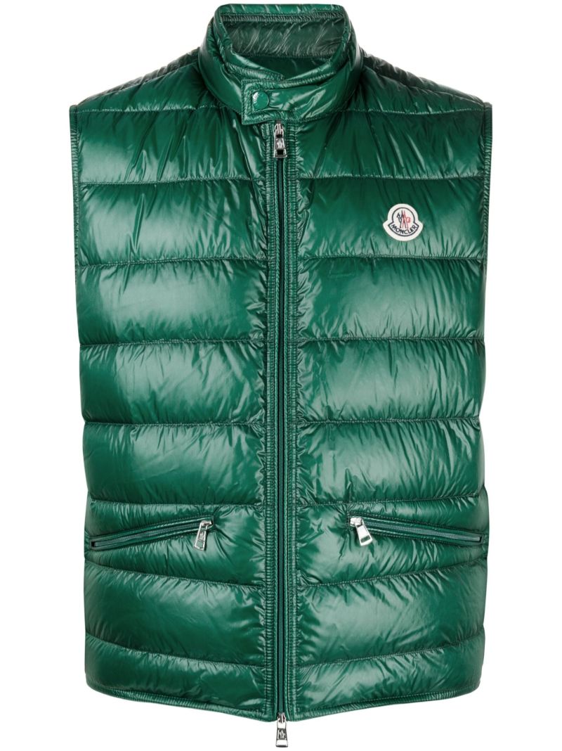 Green Padded Gilet