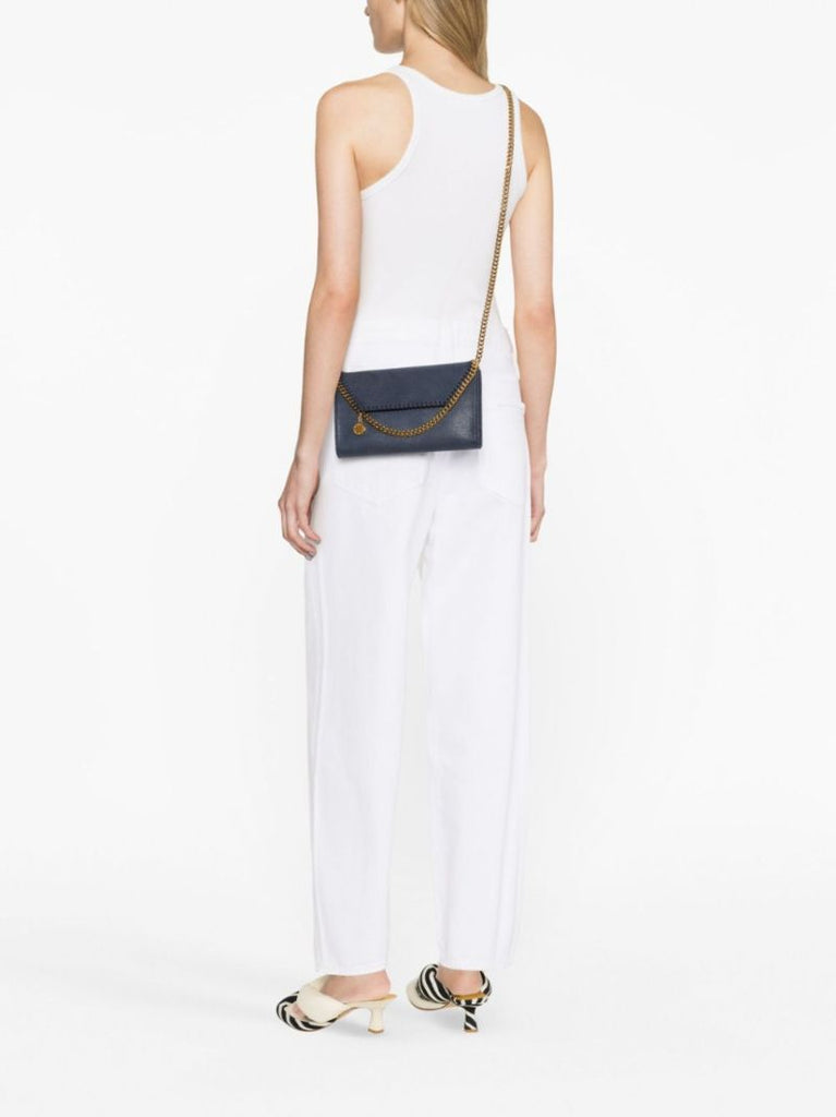 Blue Falabella Cross Body Bag