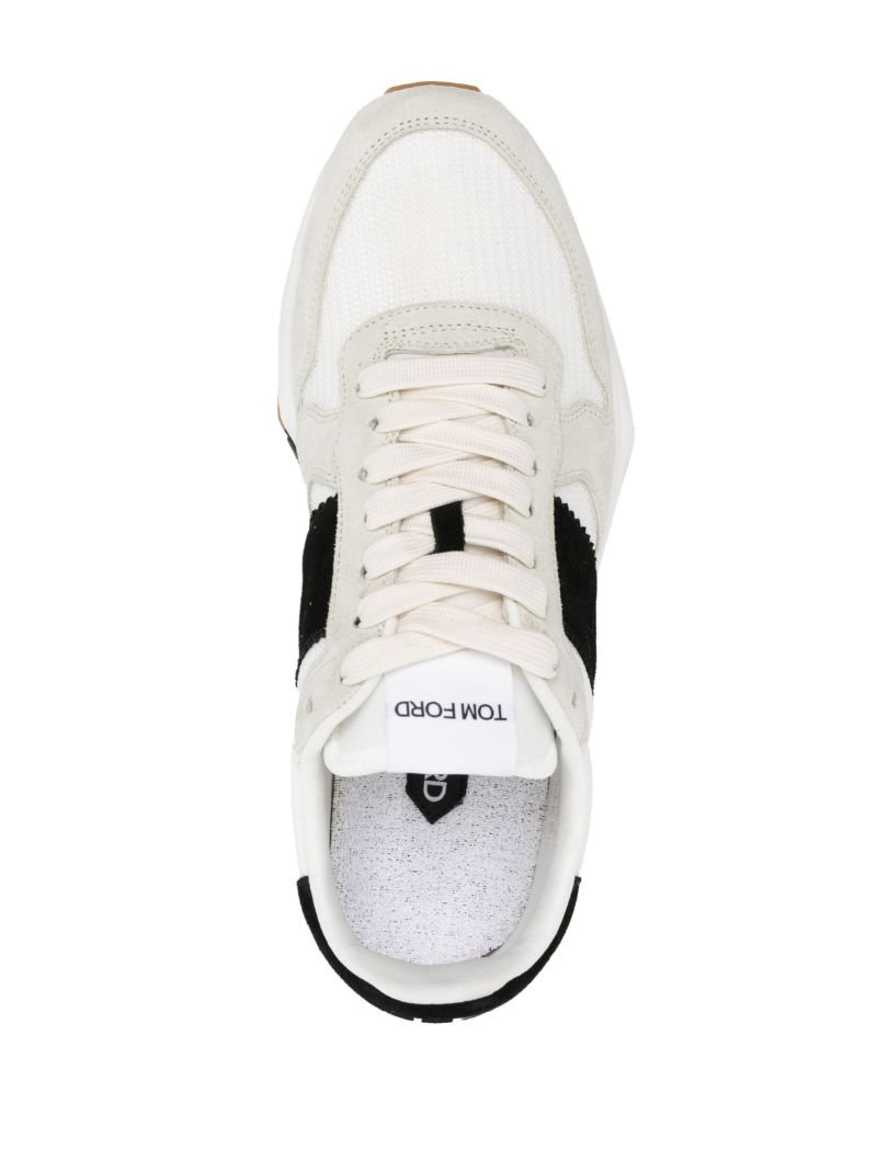 White Lace Up Sneakers