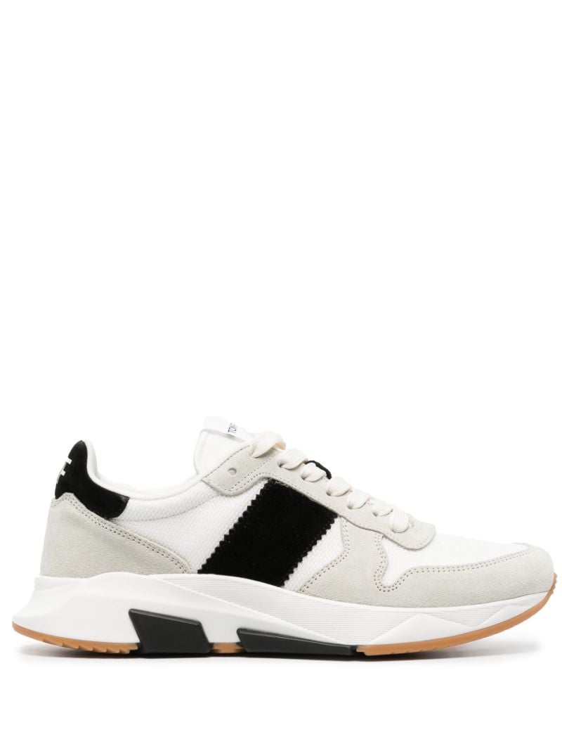 White Lace Up Sneakers