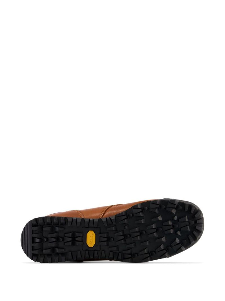 Orange Rainier Leather Sneakers