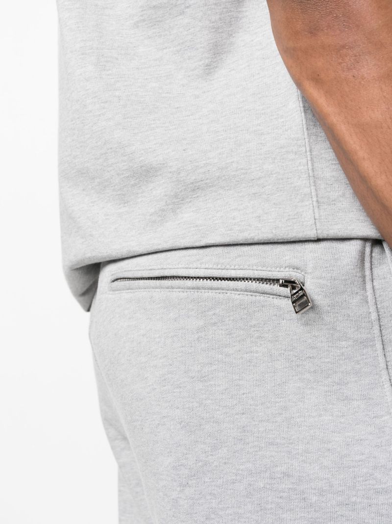 Grey Graffiti-print Track Pants