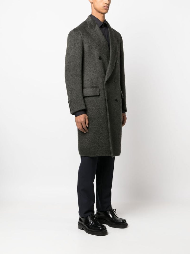Green Double-breasted Coat