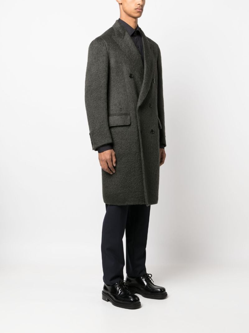 Green Double-breasted Coat
