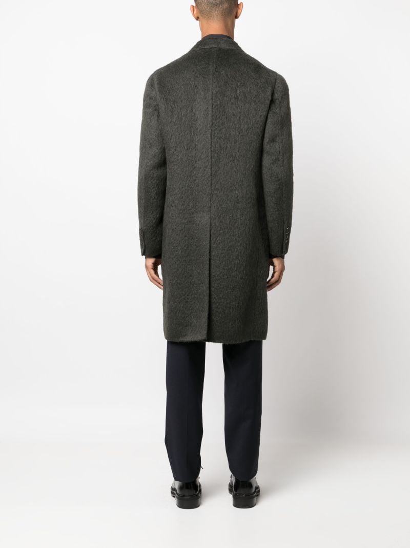 Green Double-breasted Coat
