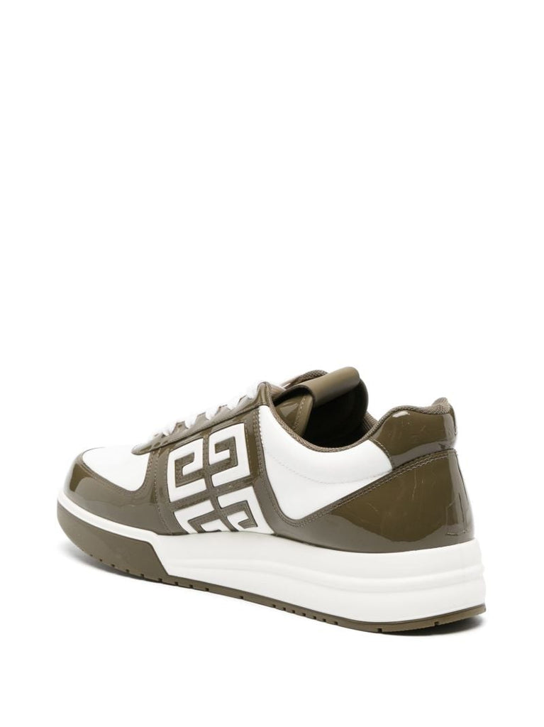 Green G4 Leather Sneakers