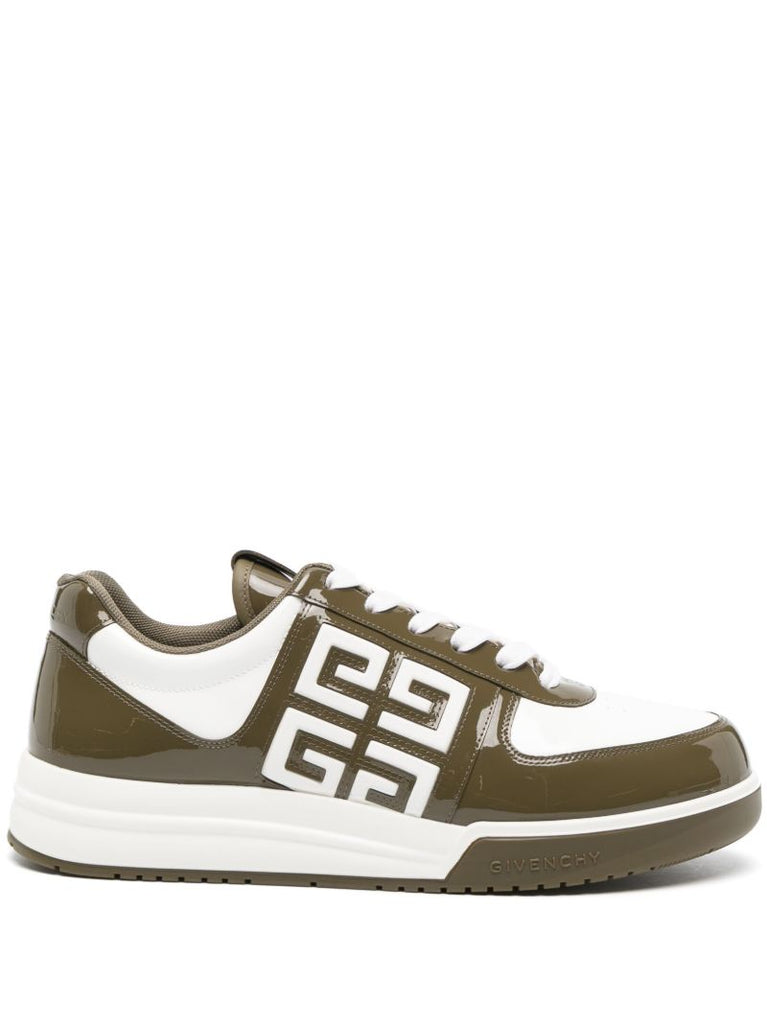 Green G4 Leather Sneakers