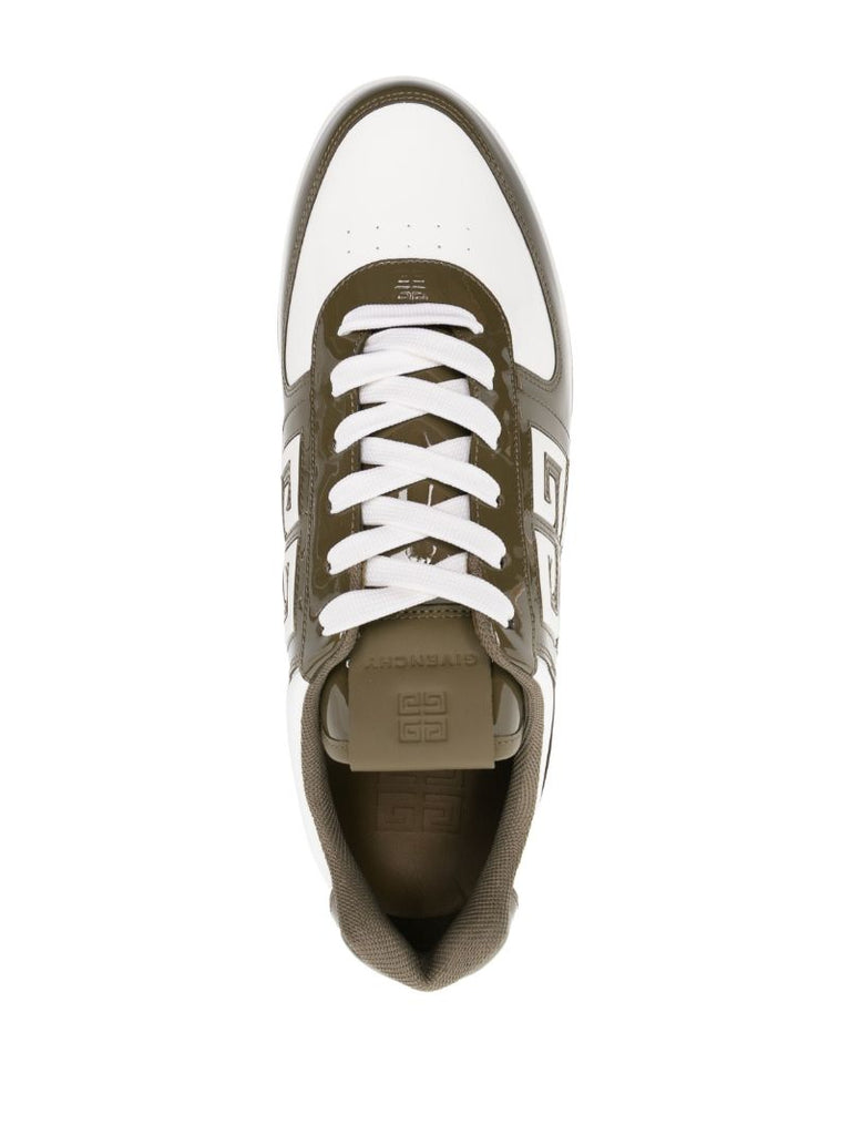 Green G4 Leather Sneakers