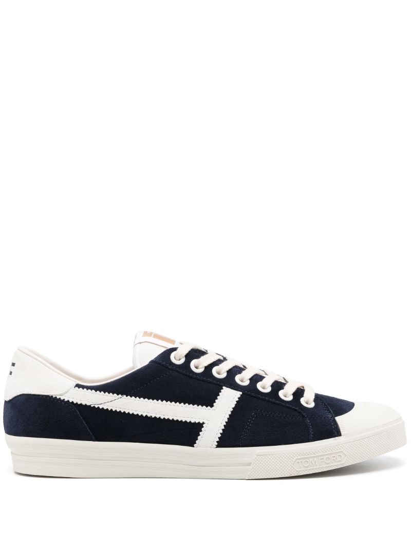 Blue Jarvis Suede Sneakers