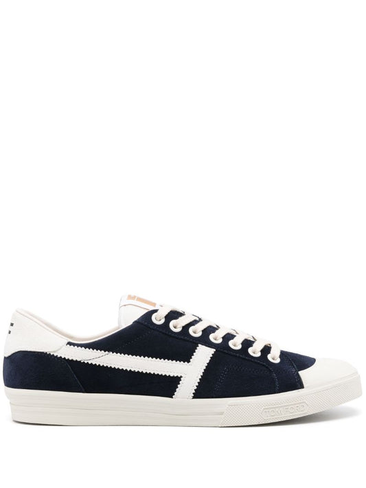 Blue Jarvis Suede Sneakers