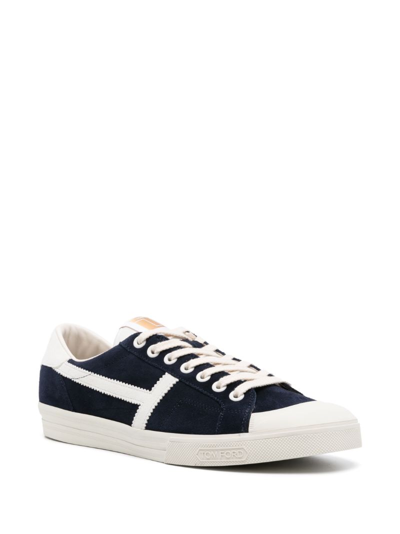 Blue Jarvis Suede Sneakers