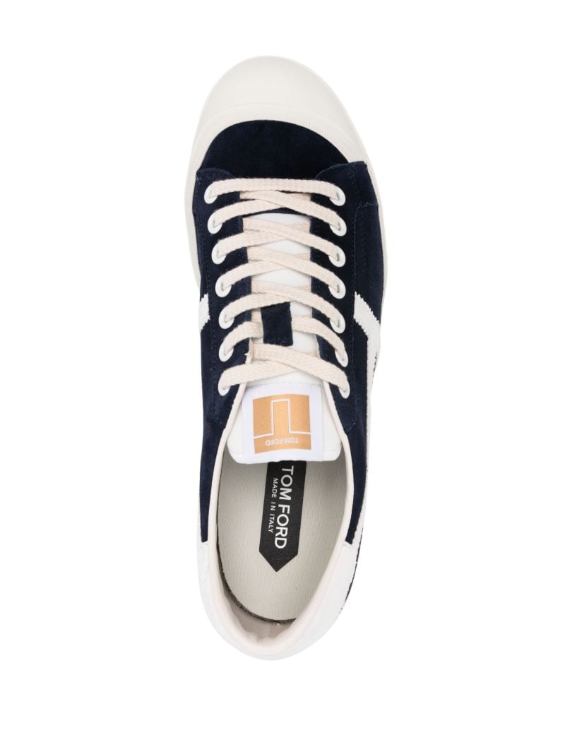 Blue Jarvis Suede Sneakers