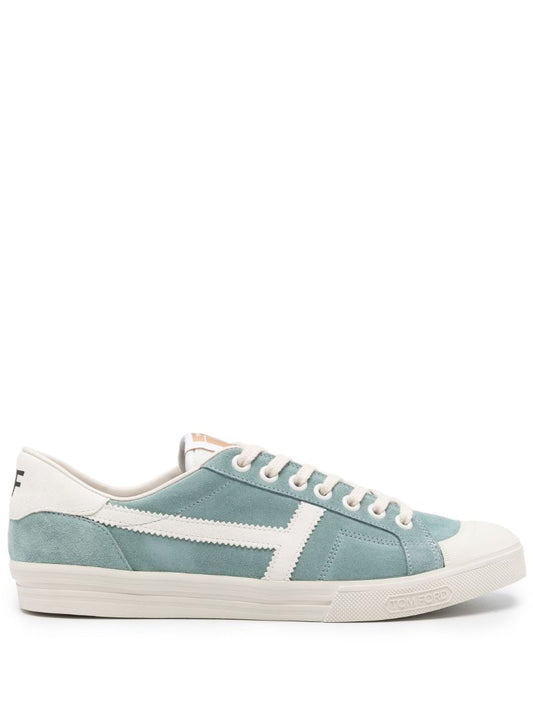 Blue Jarvis Suede Sneakers