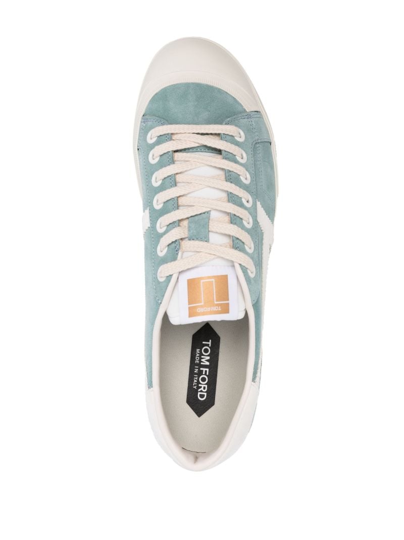 Blue Jarvis Suede Sneakers