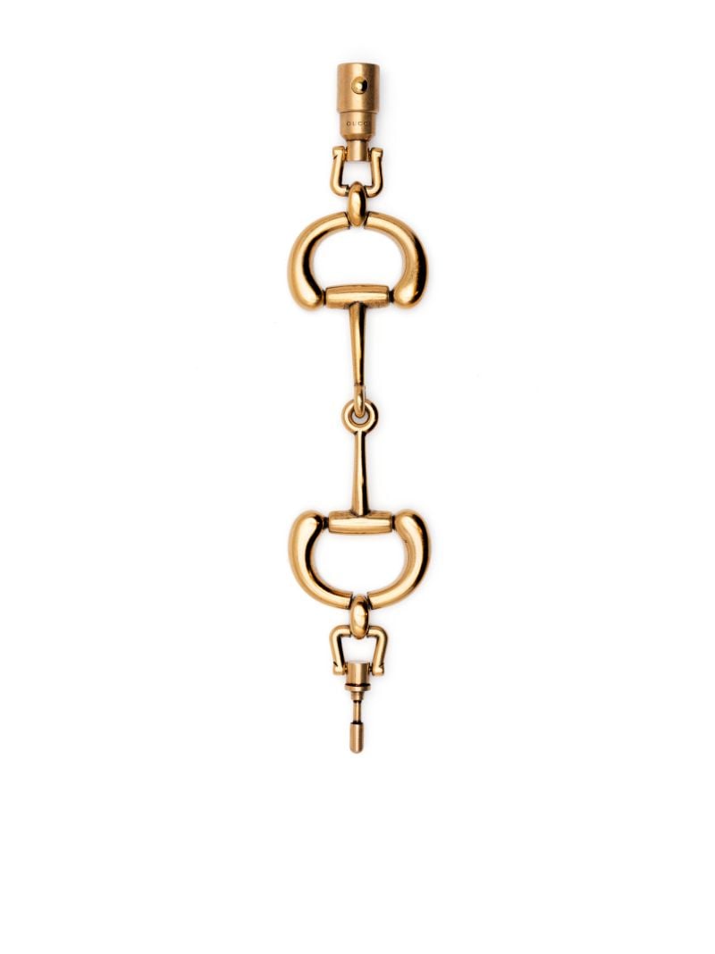 Yellow Gold-plated Palladium Horsebit Bracelet