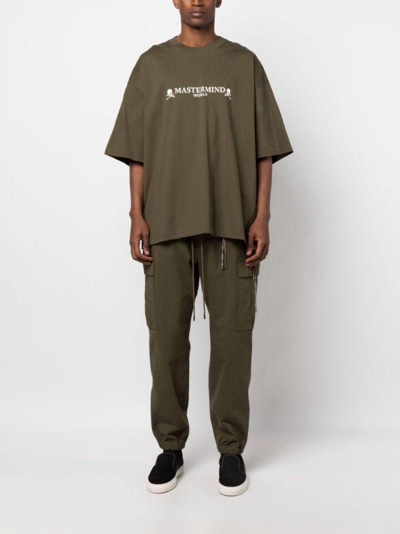 Green Cargo Track Pants