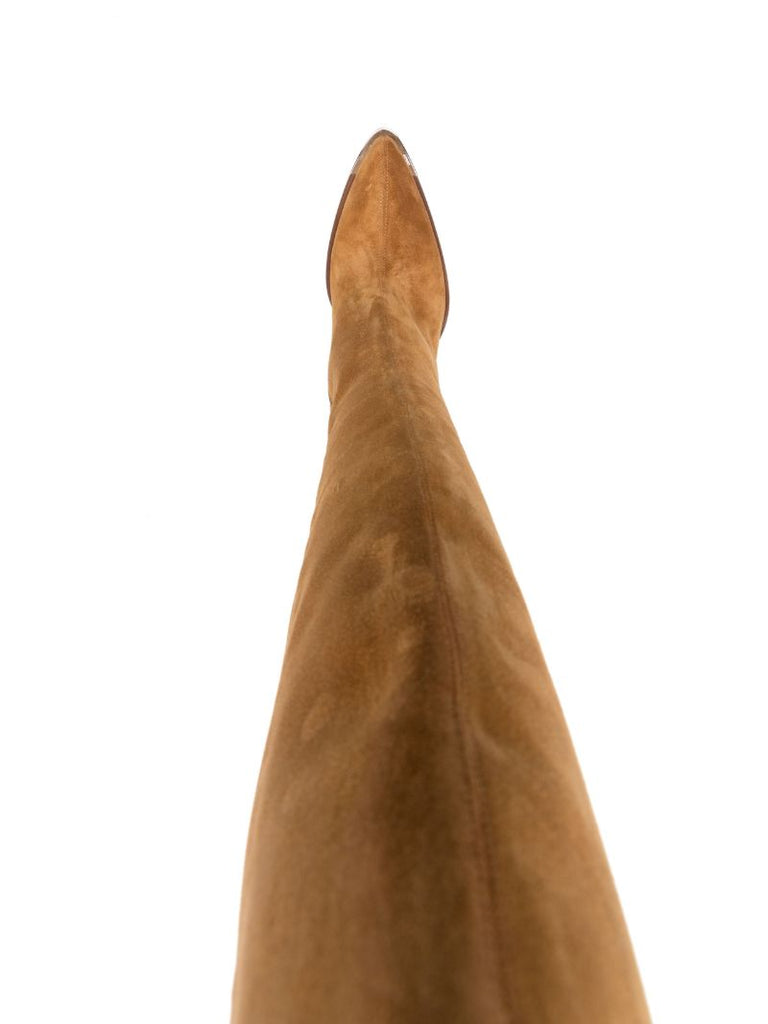 Neutral Hedy 105 Suede Boots