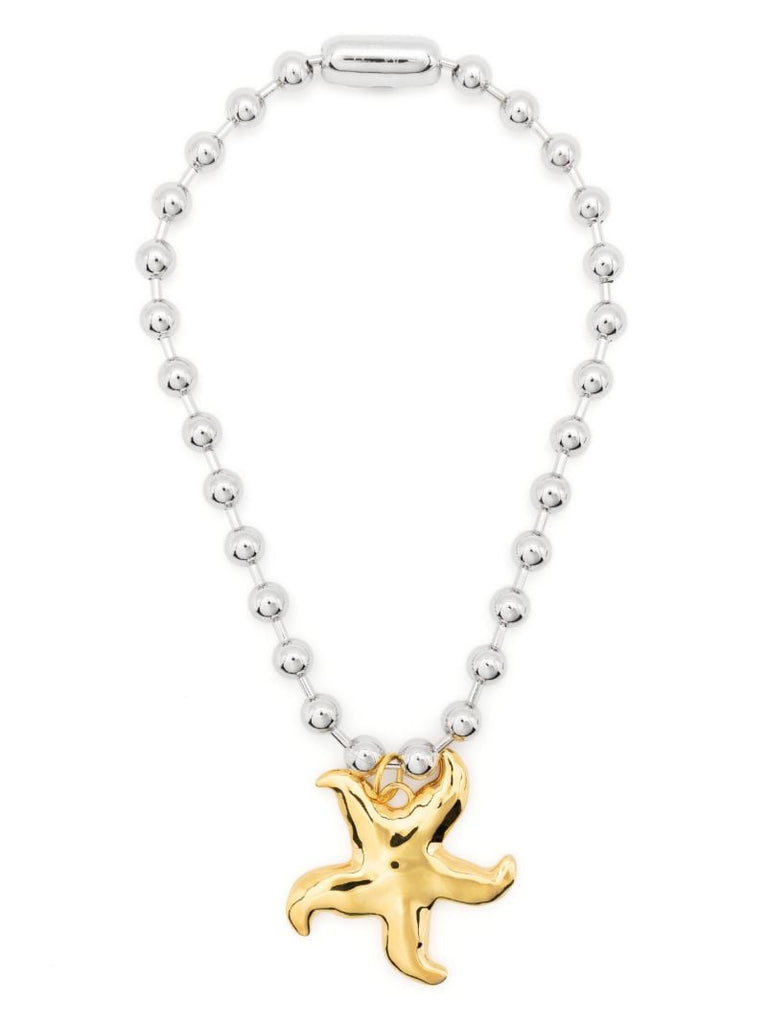 Silver Formentera Starfish Pendant Necklace
