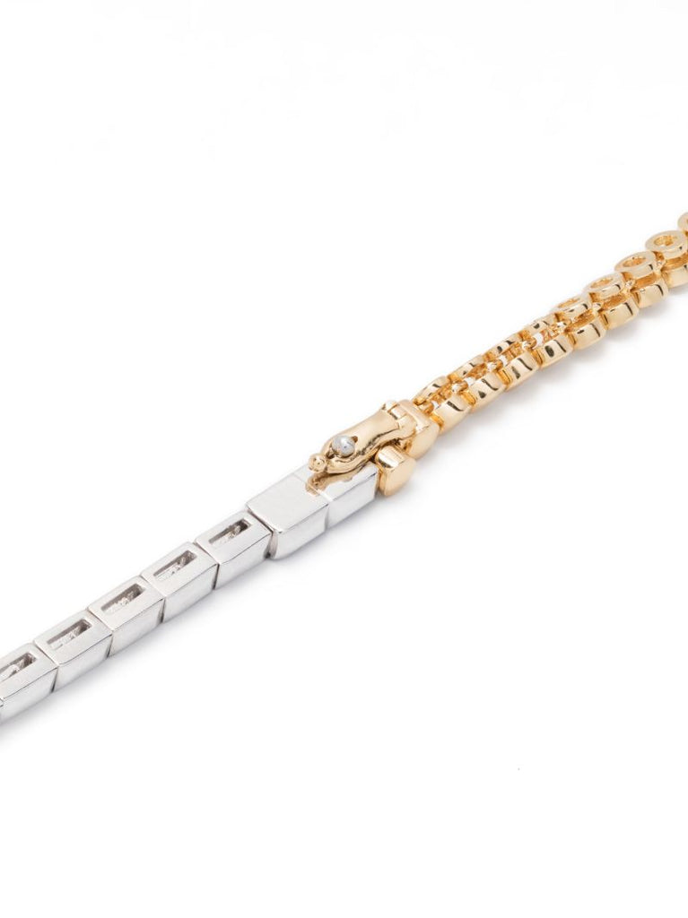 18k Yellow and White Gold Collier RiviÃ_x0083_Â¨re Diamond Necklace