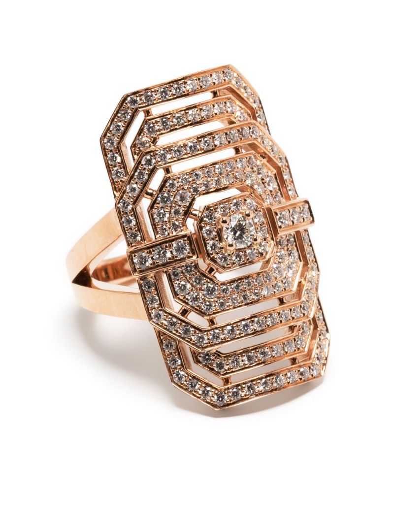 18k Rose Gold My Way Diamond Ring