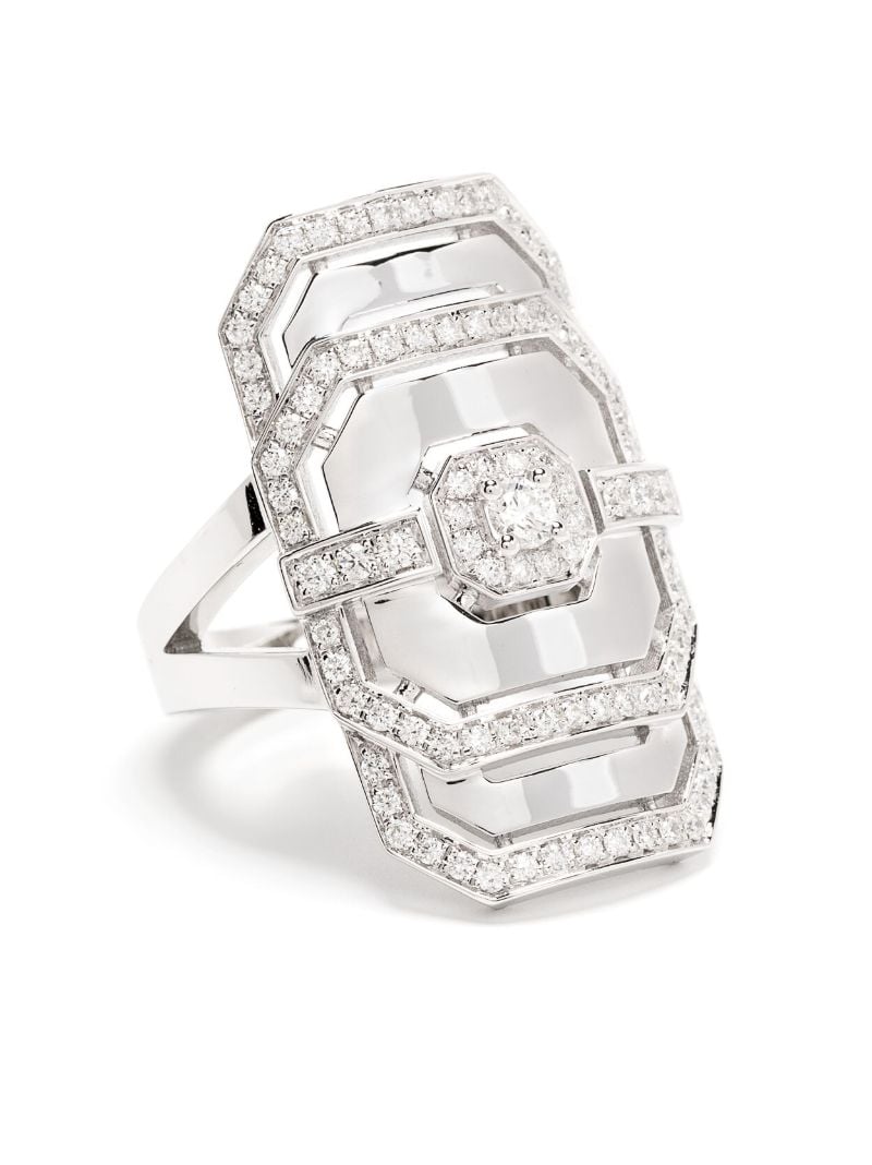Sterling Silver My Way Diamond Ring