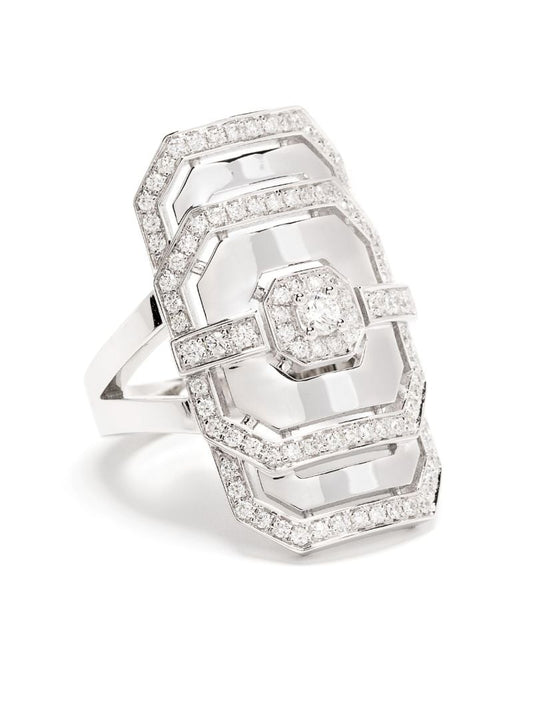 Sterling Silver My Way Diamond Ring