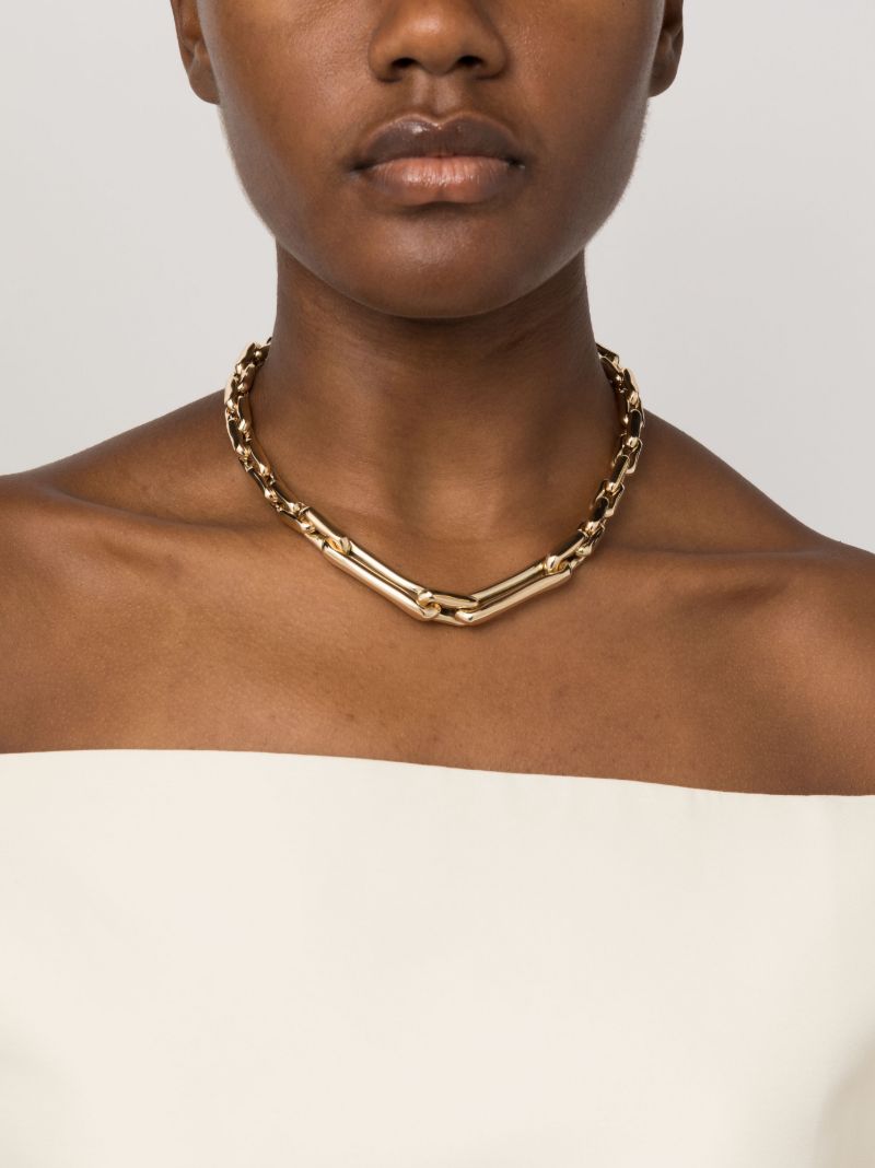 14k Yellow Gold Extra Large Necklace