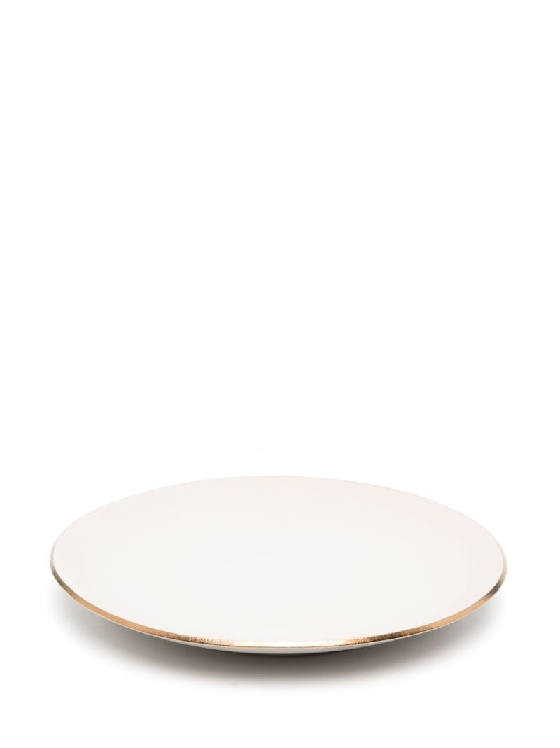 Neutral Ceramic Dinner Plate Set