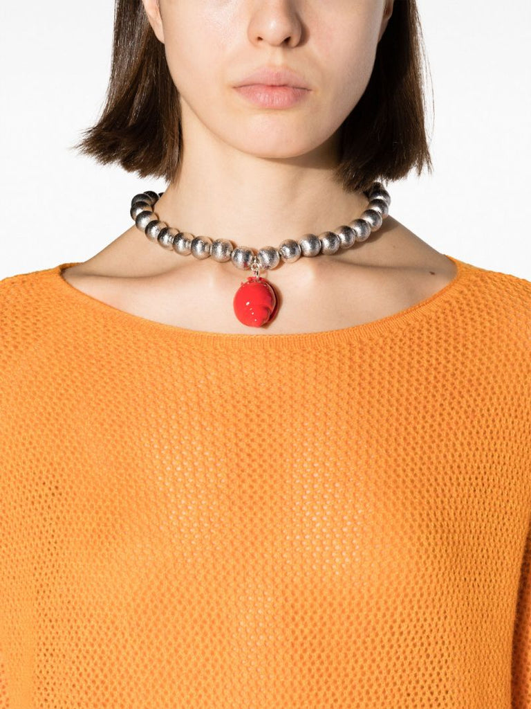 Silver-tone Aruba Necklace