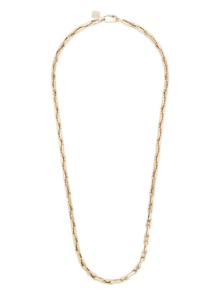 14k Yellow Gold Long Chain Necklace