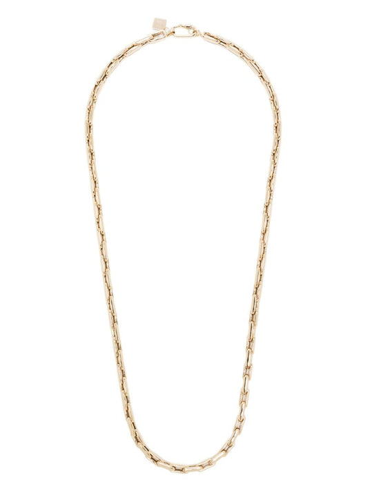 14k Yellow Gold Long Chain Necklace