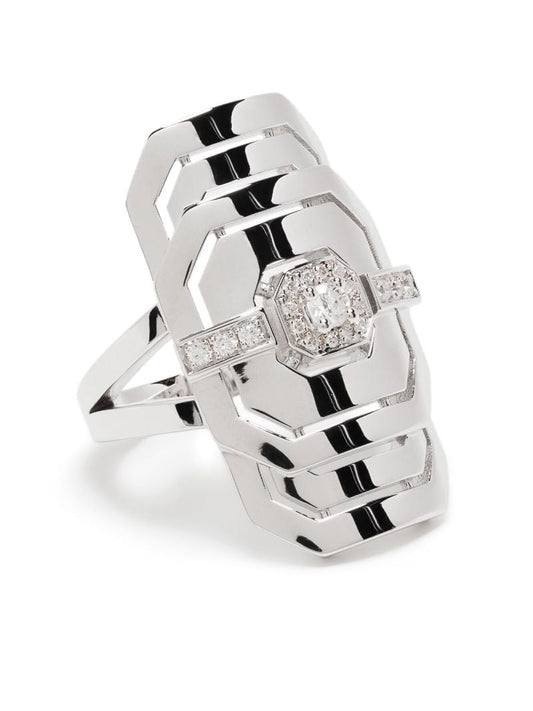 Sterling Silver My Way Diamond Ring