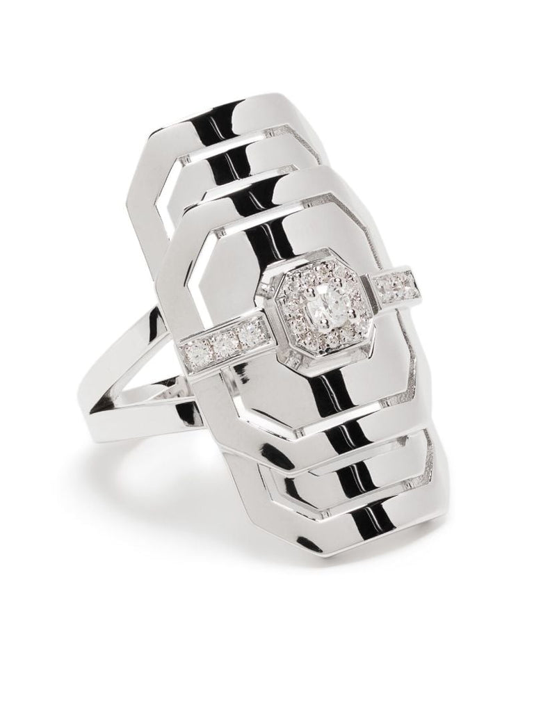 Sterling Silver My Way Diamond Ring