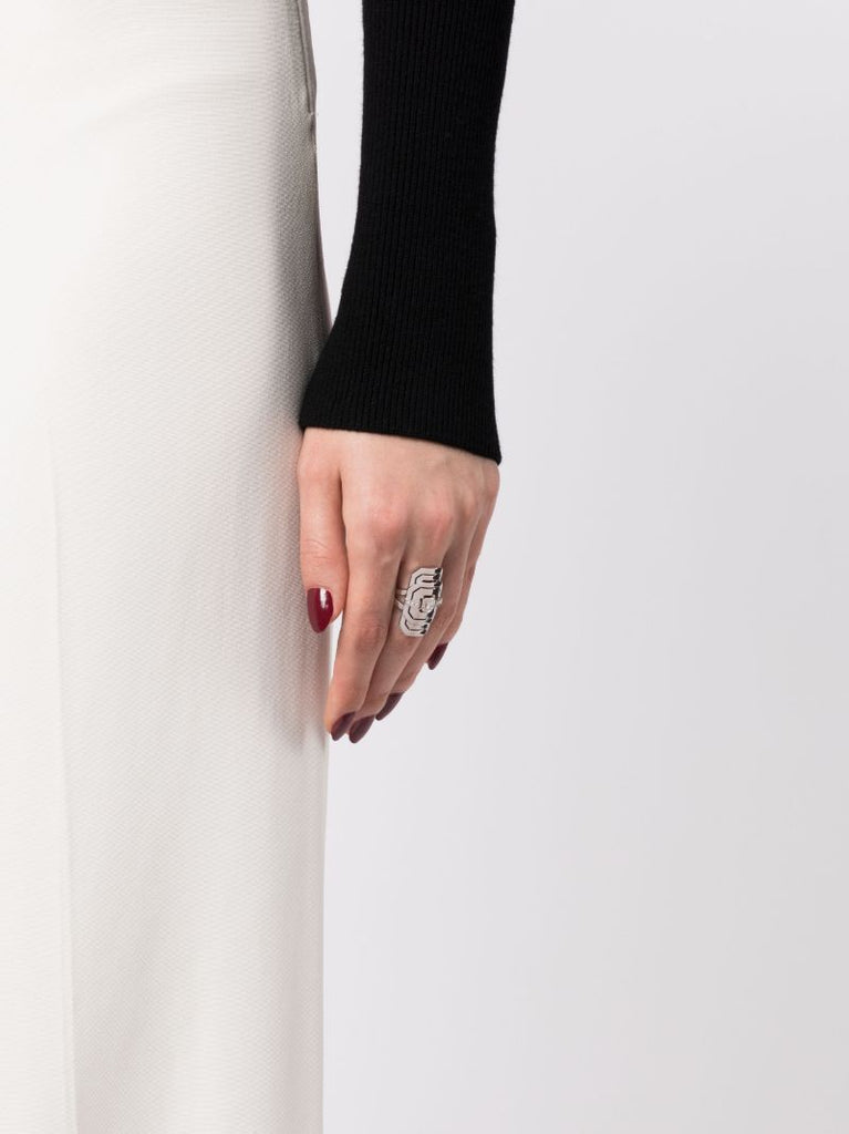 Sterling Silver My Way Diamond Ring