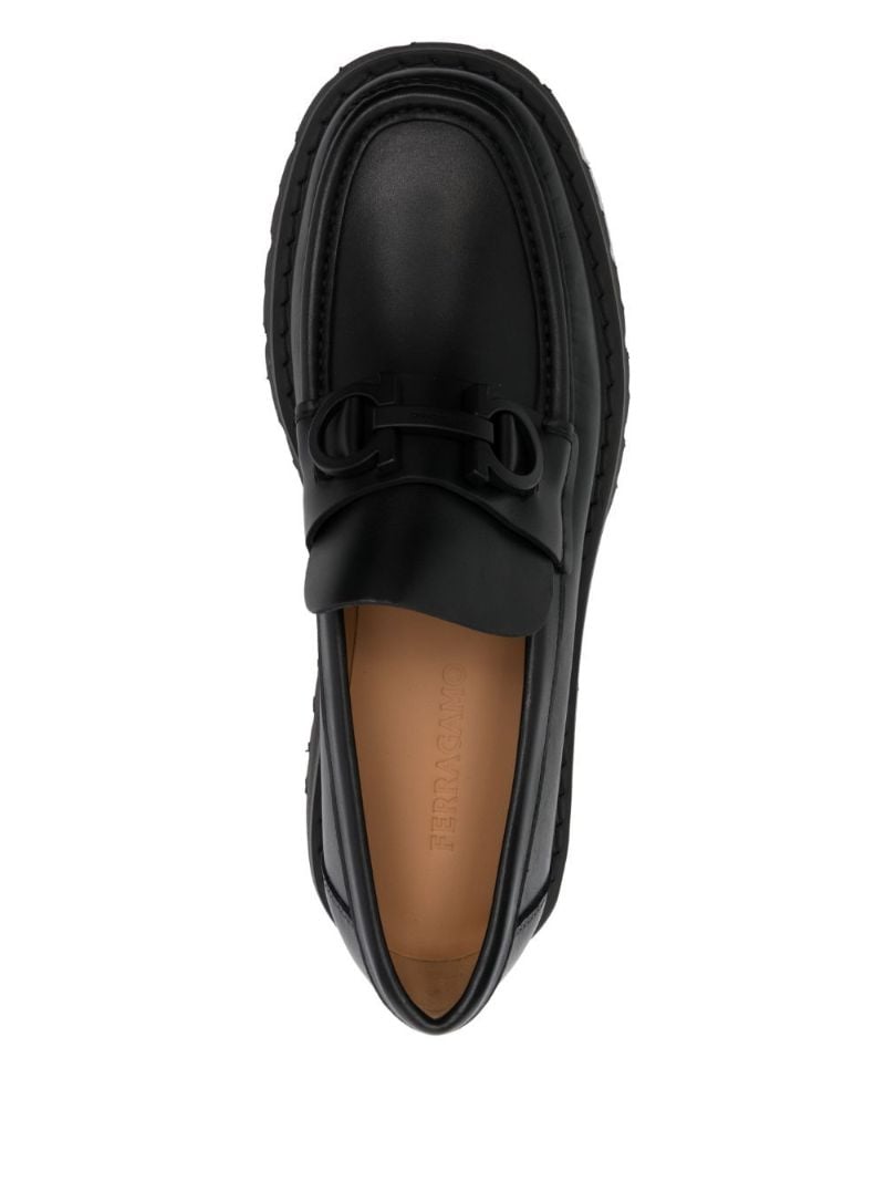 Black Florian Leather Loafers