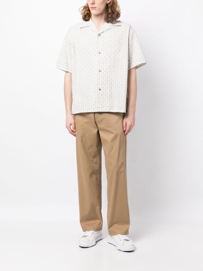 Neutral Graphic Print Shirt