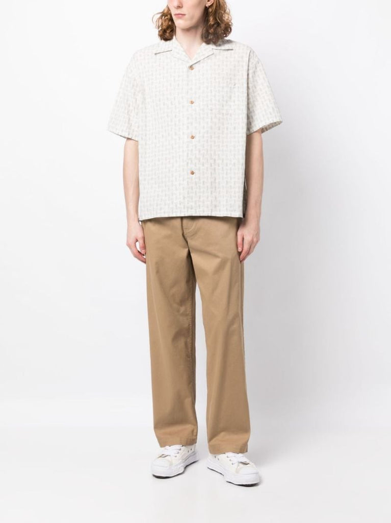 Neutral Graphic Print Shirt