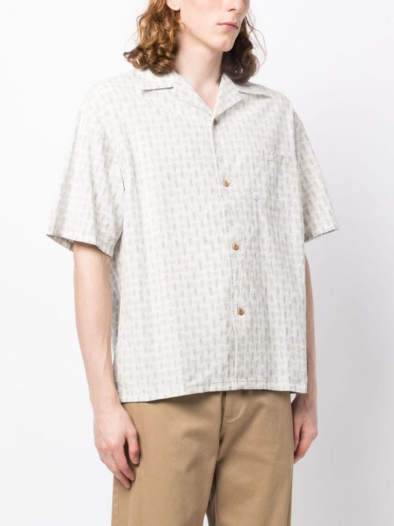 Neutral Graphic Print Shirt