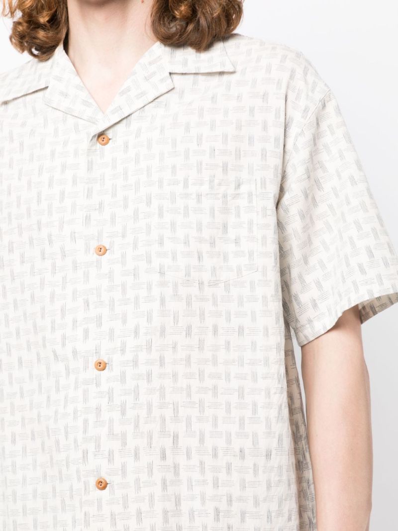 Neutral Graphic Print Shirt