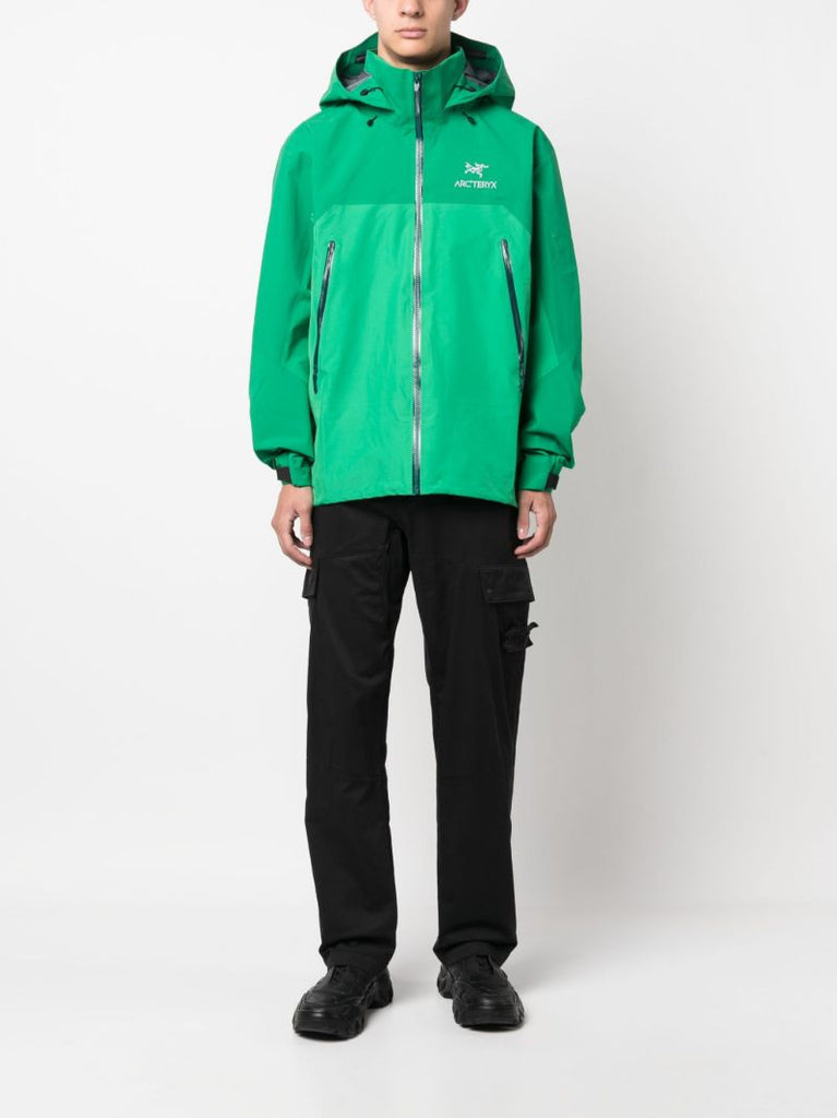 Green Beta Ar Hooded Jacket