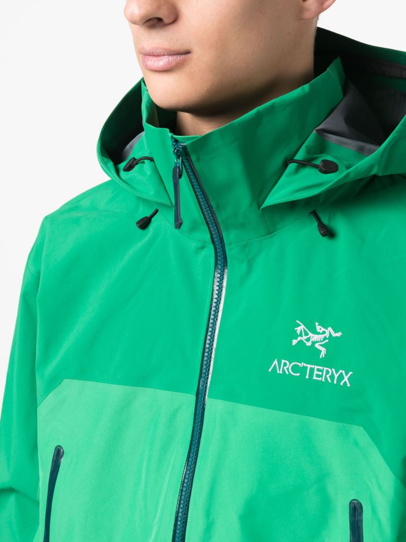 Green Beta Ar Hooded Jacket